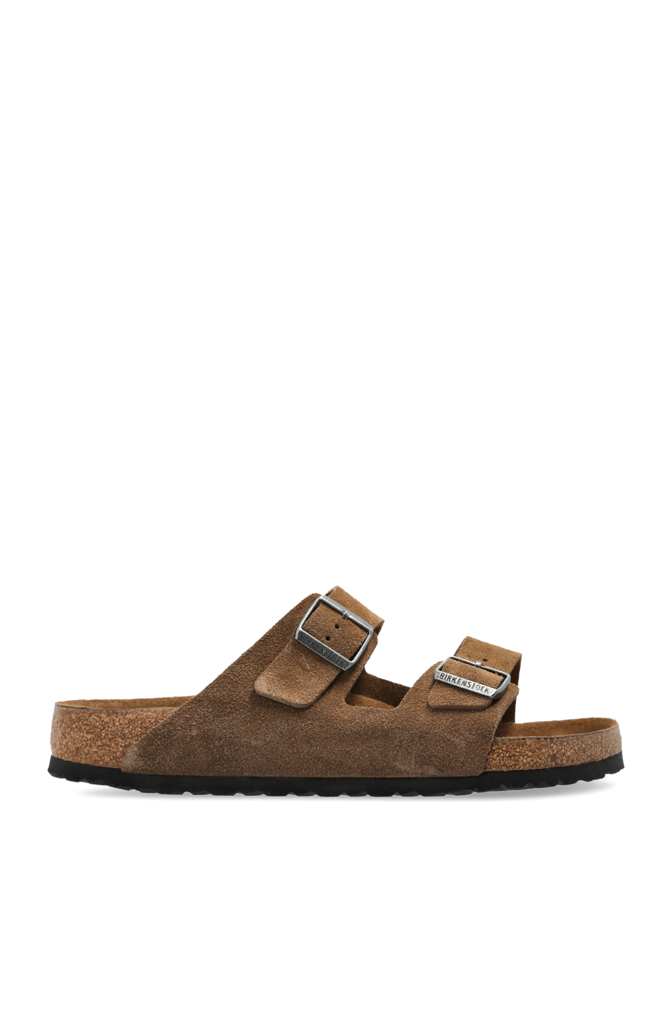 サンダル BIRKENSTOCK Brown suede Arizona BS slippers Brown Slippers `Arizona BS` Birkenstock - Vitkac AS